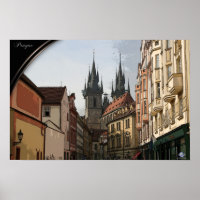 PRAG, Tschechische Republik - gewundene Straßen