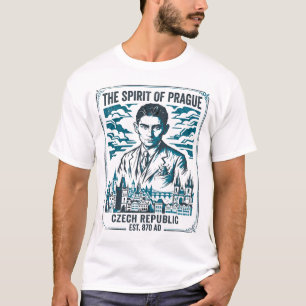 Prag Tschechische Republik Historische Stadt Skyli T-Shirt