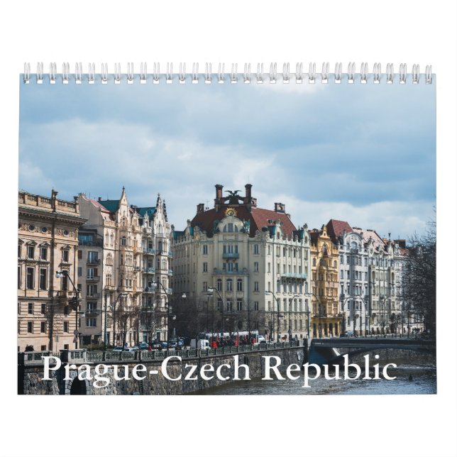 Prag-Tschechische Republik Kalender (Titelbild)