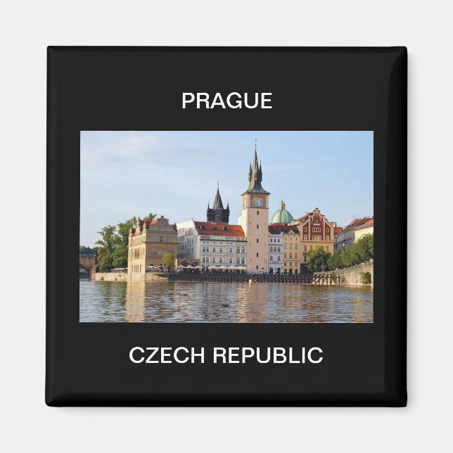 Prag, Tschechische Republik Magnet (Vorne)