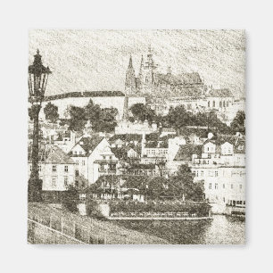 Prag, Tschechische Republik Magnet