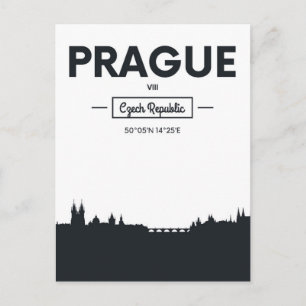 Prag, Tschechische Republik Postkarte