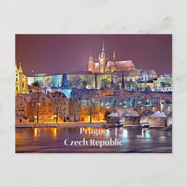 Prag, Tschechische Republik Postkarte (Vorderseite)