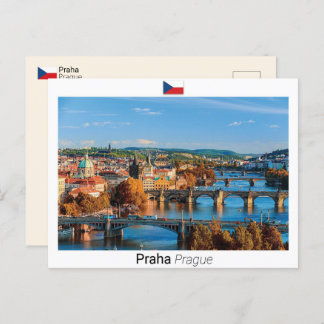 Prag - Tschechische Republik Postkarte
