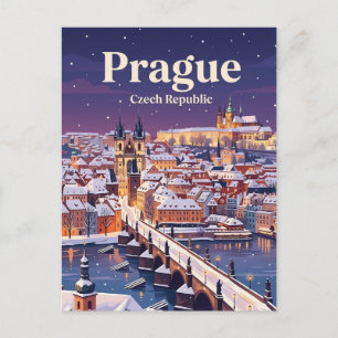 Prag, Tschechische Republik Postkarte