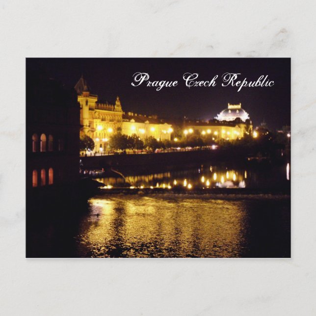 Prag Tschechische Republik Postkarte (Vorderseite)