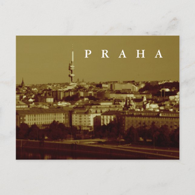 Prag, Tschechische Republik Postkarte (Vorderseite)