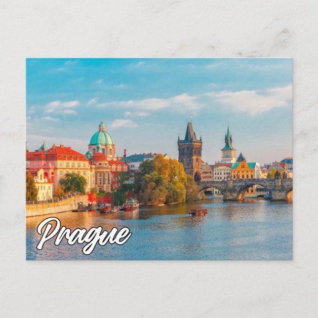 Prag, Tschechische Republik Postkarte (Vorderseite)