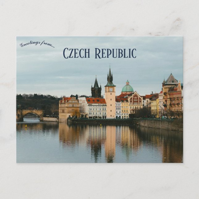 Prag Tschechische Republik Postkarte (Vorderseite)