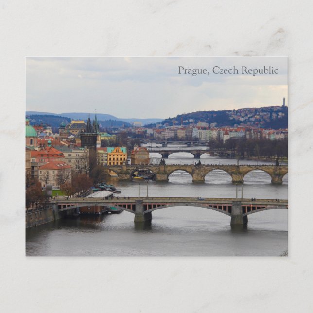 Prag, Tschechische Republik Postkarte (Vorderseite)