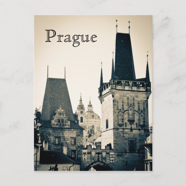 Prag, Tschechische Republik Postkarte (Vorderseite)