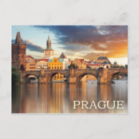 Prag, Tschechische Republik Postkarte