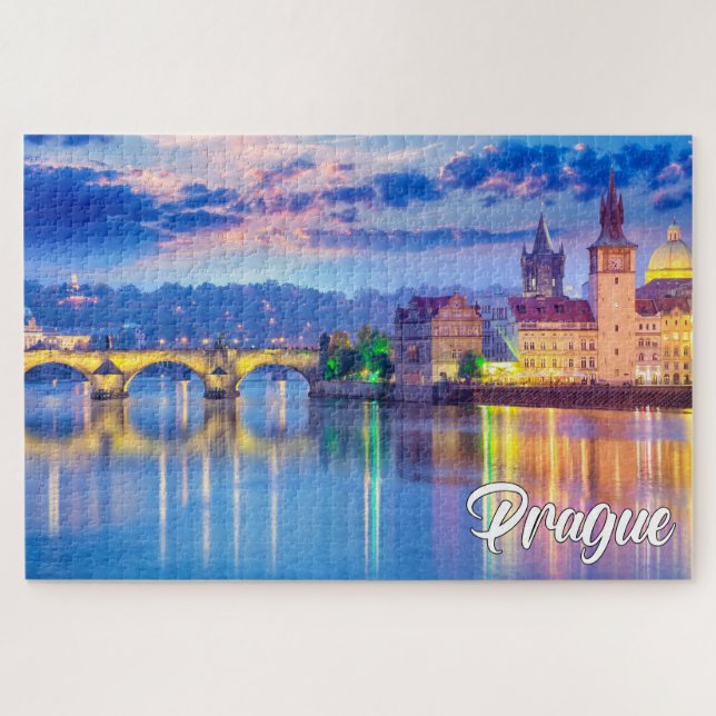 Prag, Tschechische Republik Puzzle (Horizontal)