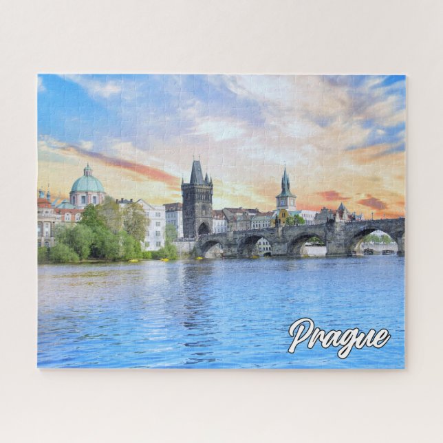 Prag, Tschechische Republik Puzzle (Horizontal)