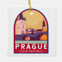 Prag Tschechische Republik Reisen Kunst Vintag