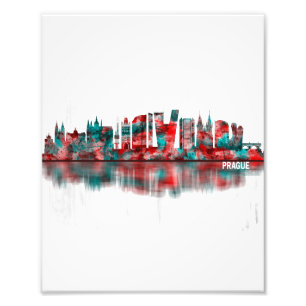 Prag Tschechische Republik Skyline Fotodruck