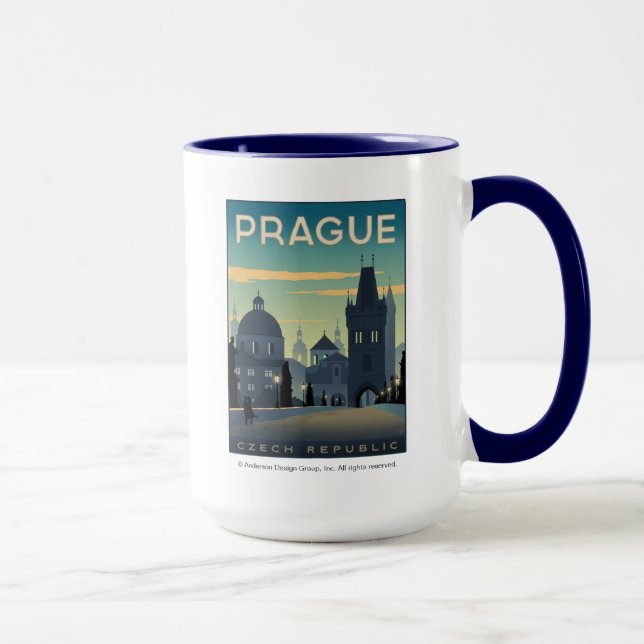 Prag, Tschechische Republik Tasse (Rechts)