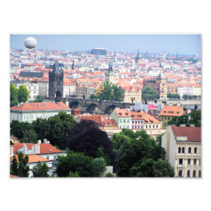 Prag View Fotodruck