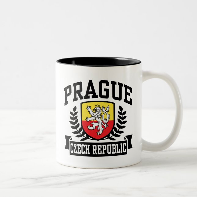 Prag Zweifarbige Tasse (Rechts)