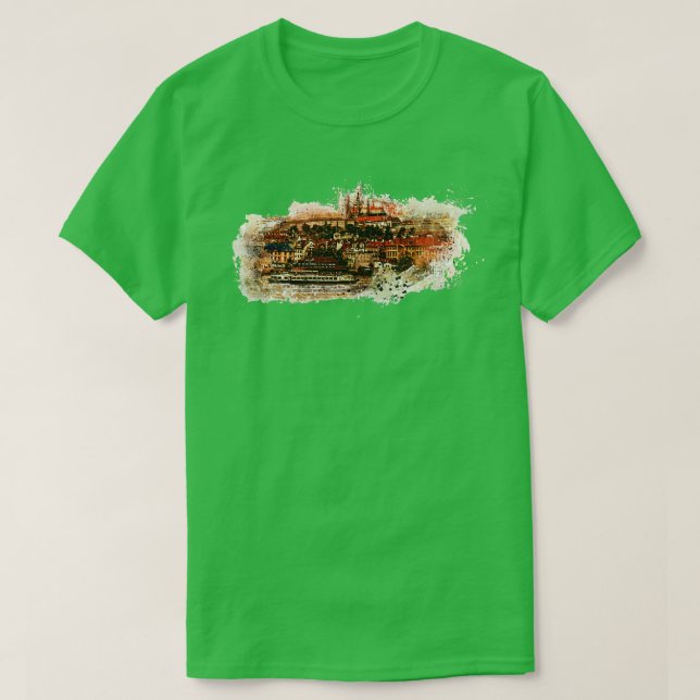 Praga praga prague T-Shirt (Design vorne)