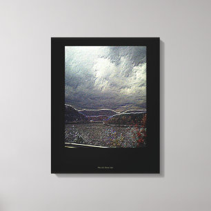 Prägeartiges Foto auf Leinwand