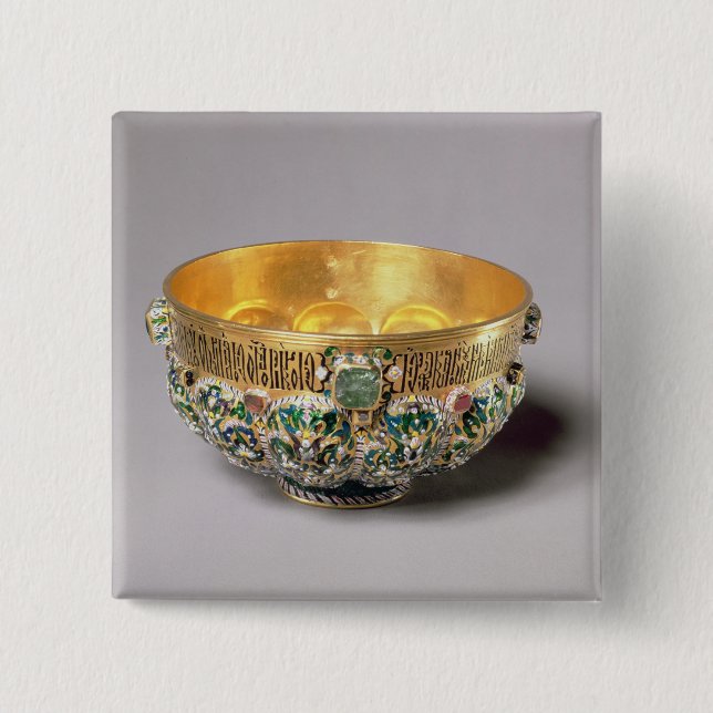 Prägeartiges Schüssel-Set Button (Vorderseite)