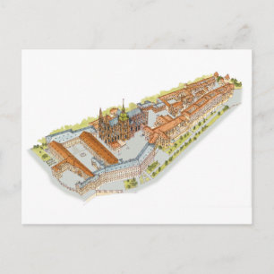 Prager Burg. Prag Tschechische Republik Postkarte