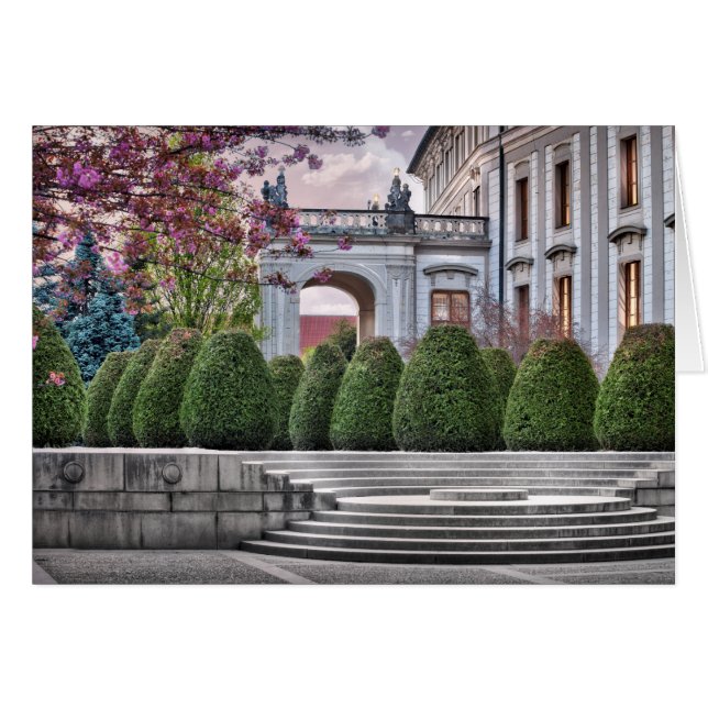 Prager Burggarten (Vorderseite (Horizontal))