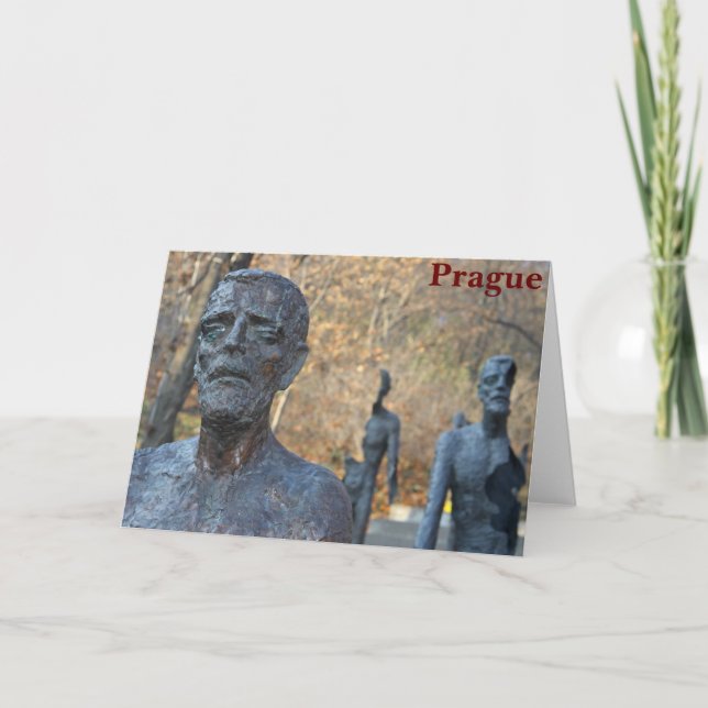 Prager Gedenkstätte Karte (Vorderseite)