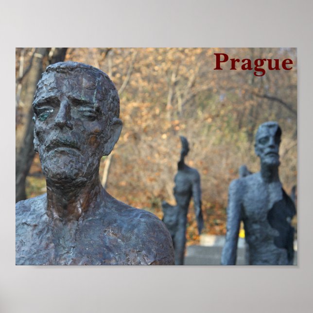 Prager Gedenkstätte Poster (Vorne)