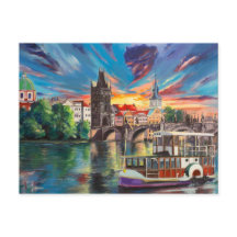 Prager Märchen Postkarte