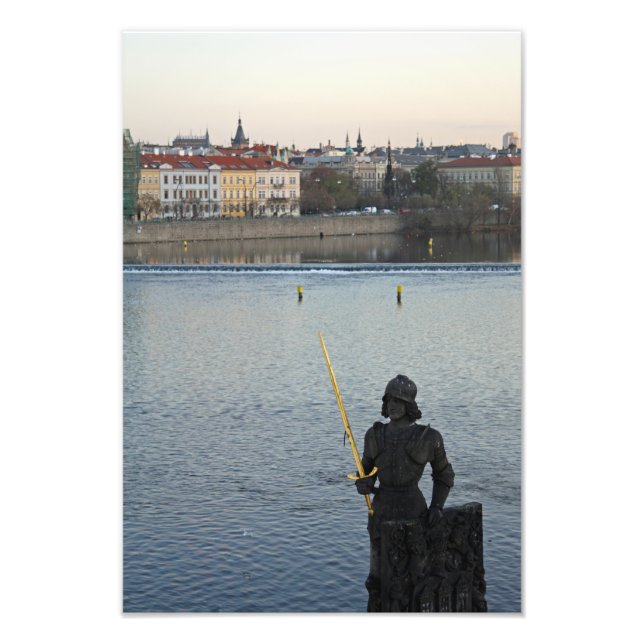 Prager Statue Fotodruck (Vorne)