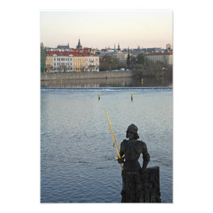Prager Statue Fotodruck