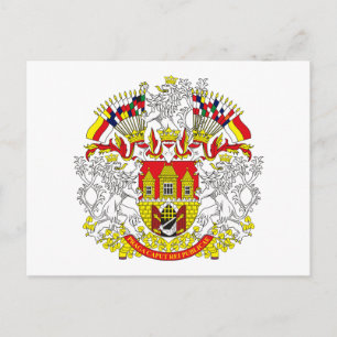 Prager Wappen Postkarte