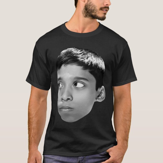 Praggnanandhaa Rameshbabu selbst T-Shirt (Vorderseite)