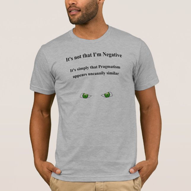 Pragmatismus T-Shirt (Vorderseite)