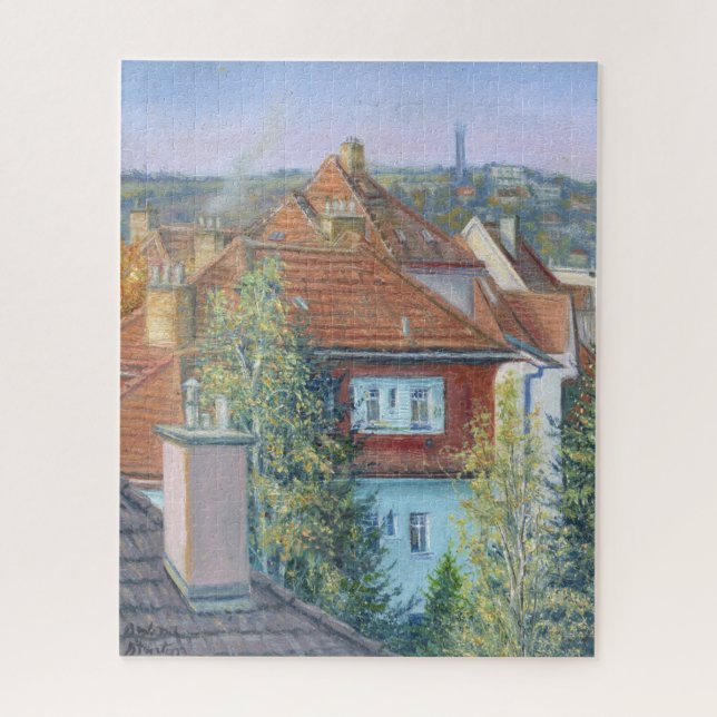 „Prague 4 Rooftops“ Puzzle (Vertikal)