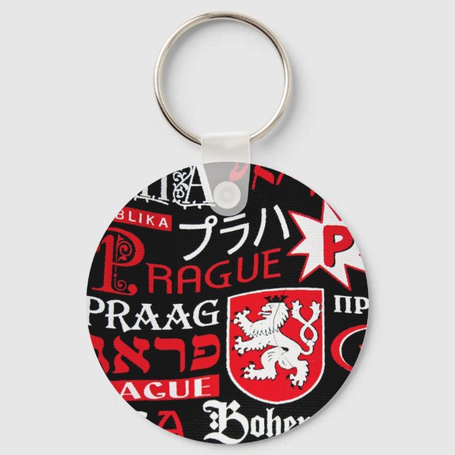 Prague Bohemia Schlüsselanhänger (Vorderseite)