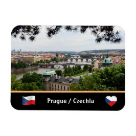 Prague Bridges & River Vltava / Tschechien Magnet