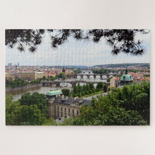 Prague Bridges & River Vltava / Tschechien Puzzle (Horizontal)