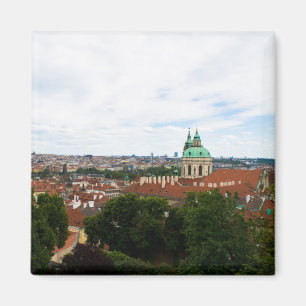 Prague Cityscape Magnet