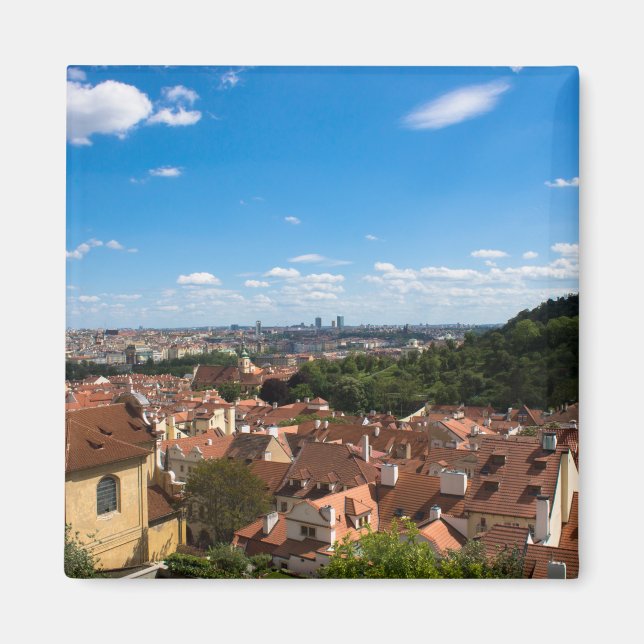 Prague Cityscape Magnet (Vorne)