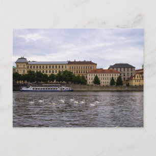 Prague Cityscape Postkarte
