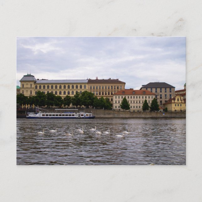 Prague Cityscape Postkarte (Vorderseite)
