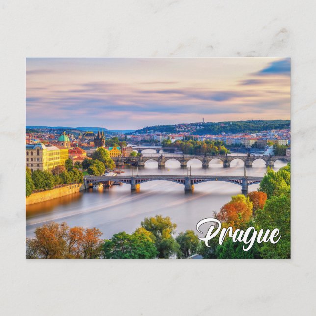 Prague, Czech Republic Postkarte (Vorderseite)