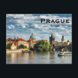 Prague Europe Vintage Reisen Tourismus hinzufügen Postkarte<br><div class="desc">Es ist ein wunderschönes künstlerisches fotografisches Foto von Prag Europa. Es ist die beste Vorsicht für Reisen nach Europa. Das ist Prag,  Europa Vintage Reise Postkarten,  atemberaubende Vintage Kunst Postkarte.</div>