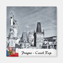 Prague Magnet, Charles Bridge, Towers Magnet