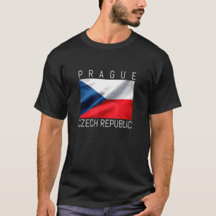 Prague Nice Flag Tschechische Republik Souvenir T-Shirt