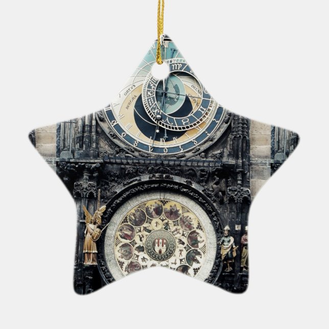 Prague Orloj Keramik Ornament (Vorne)