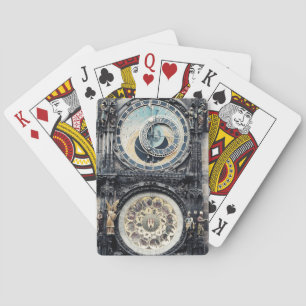 Prague Orloj Spielkarten